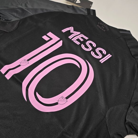 Messi Inter Miami Jersey #10 Gray and Black 24/25 - Picture 10 of 11